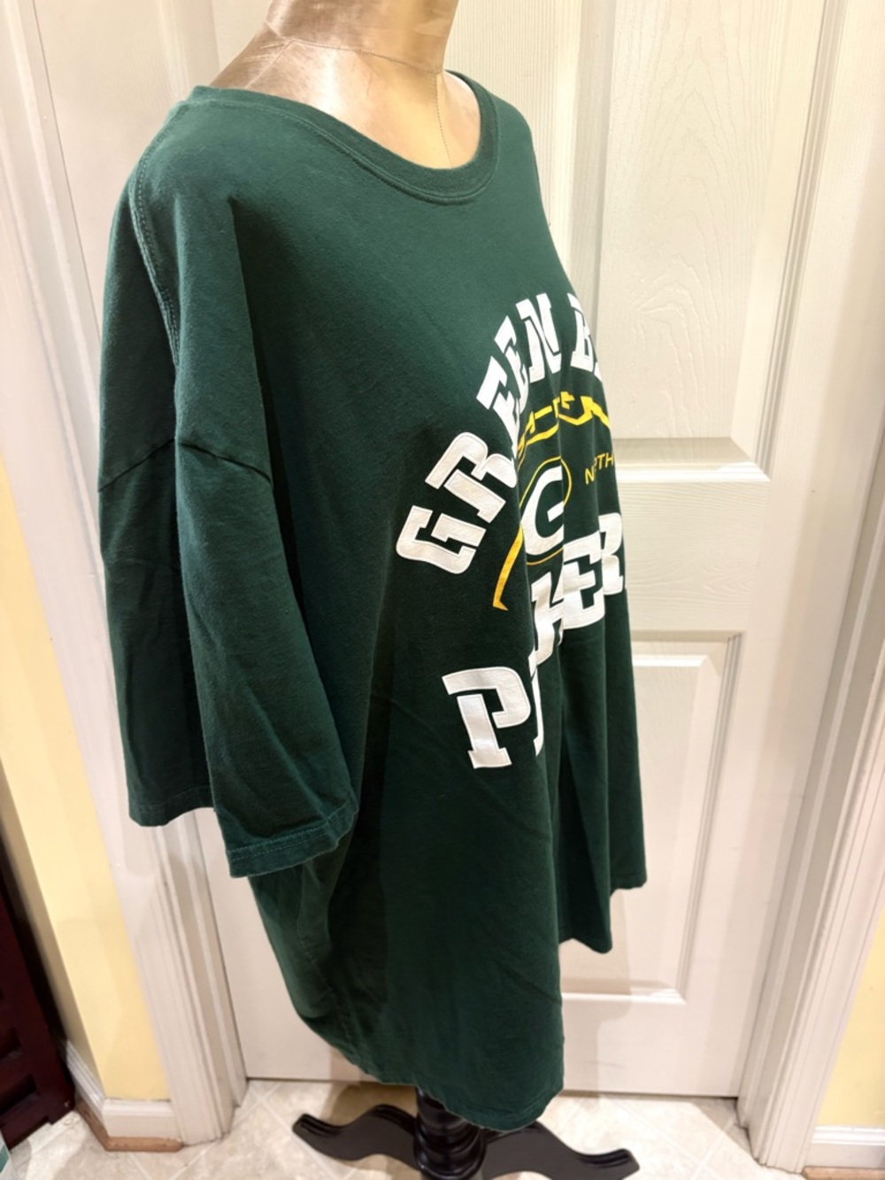 NFL Pro Line Green Graphic agree Bay Packers Tee - 4XL - Picture 2 of 9